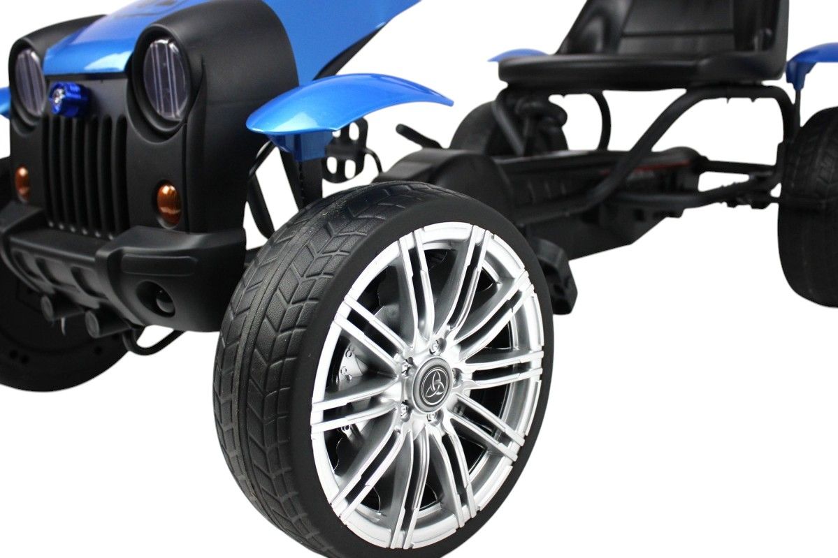 Детский веломобиль RiverToys (C222CC-BLUE) синий