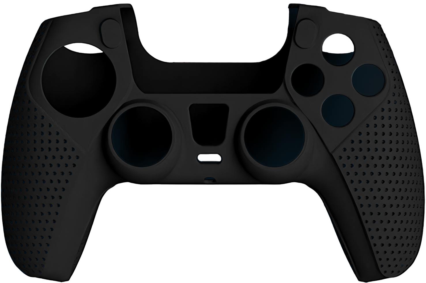 Силиконовый чехол для геймпада Sony DualSense PS5 (TP5-0541) чёрный