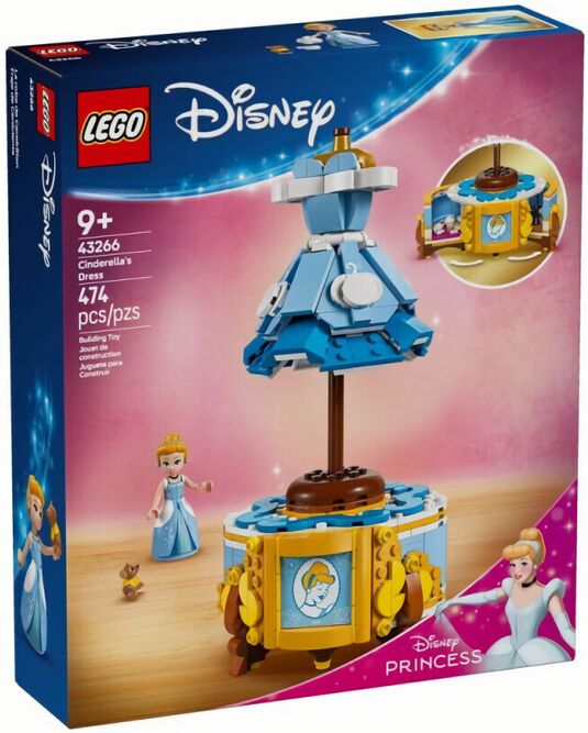 (EU) Конструктор LEGO Disney Платье золушки (43266)