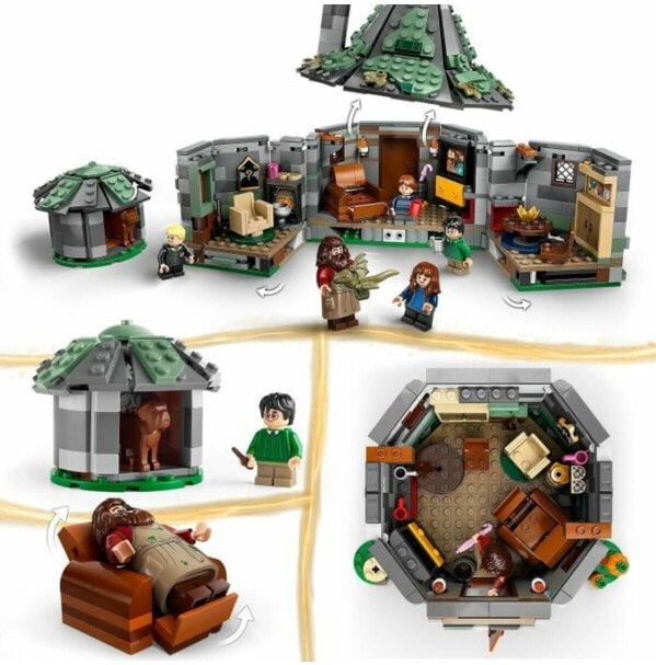 (EU) Конструктор LEGO Harry Potter Хижина Хагрита: Неожиданный Взит (76428)