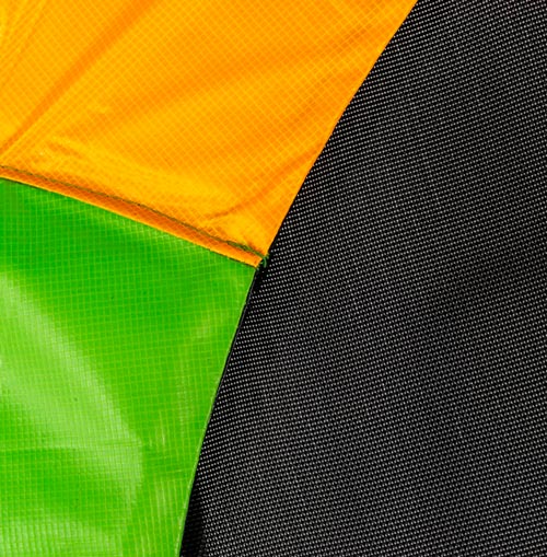 Батут DFC JUMP KIDS 55 зелено-желтый, сетка (137см) 55INCH-JD-GY