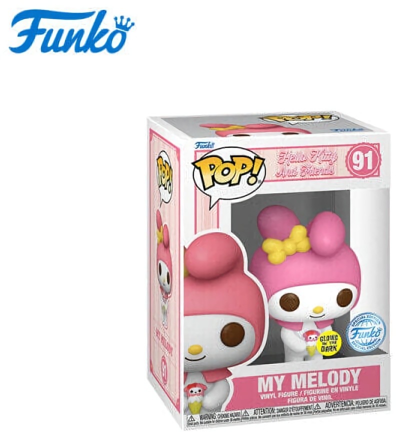 (CN) Фигурка Funko Pop! Sanrio: My Melody - My Melody (Glow in the Dark) (91)