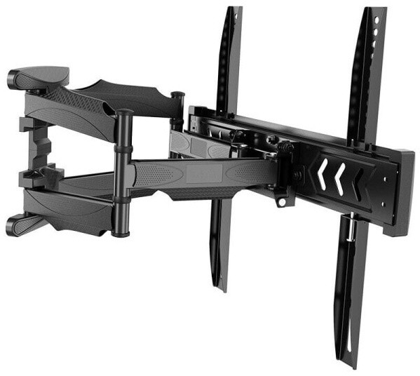 (EU) Кронштейн Gembird WM-58ST-01 Premium Full Motion TV Wall Mount (32-58", 36.4 кг, VESA 400x400 мм) , Чёрный