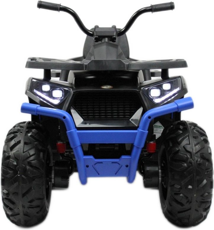 Детский электроквадроцикл RiverToys H999HH синий