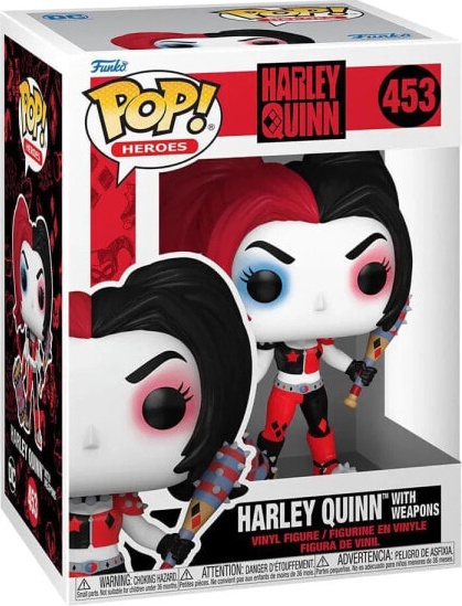 (EU) Фигурка Funko POP! Heroes: Harley Quinn with Weapons (453)