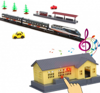 Железная дорога Fenfa Скоростной поезд с ж/д станцией 4,3 м (1638B)