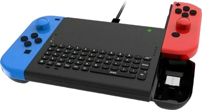 Клавиатура беспроводная с держателем для контроллеров Joy-Con (TNS-1702)
