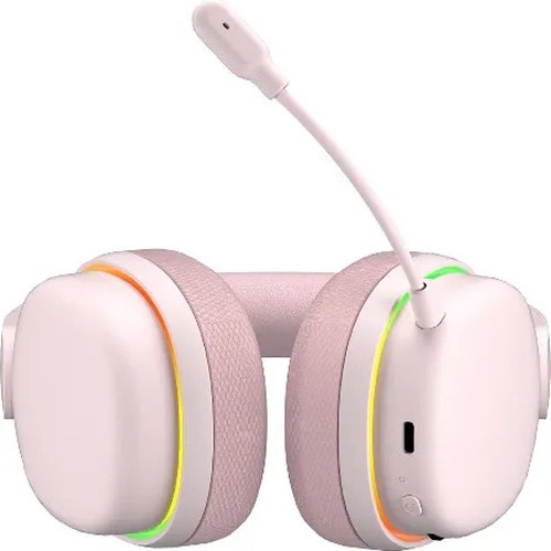 Наушники с микрофоном AULA G7pro, Розовые