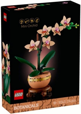 (EU) Конструктор LEGO Botanical Collection Декоративная орхидея (10343)