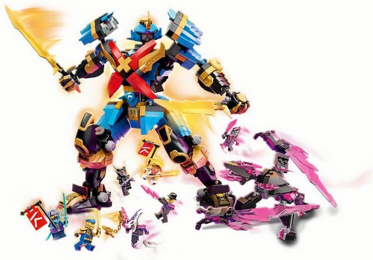 (EU) Конструктор LEGO Ninjago Робот Нии "Самурай Икс" (71775)