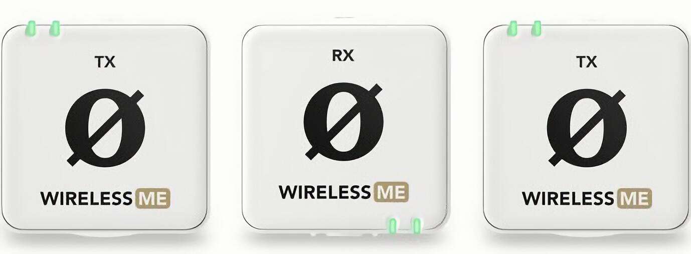 

(EU) Накамерная радиосистема Rode Wireless ME Dual, 2 передатчика, белый