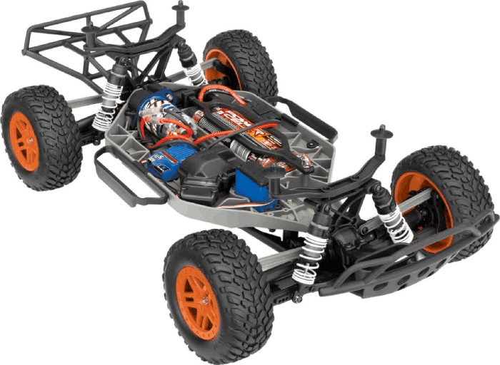 Радиоуправляемая модель шорт-корс Traxxas Slash 4x4 RTR 1к10 (TRA68054-1-O)