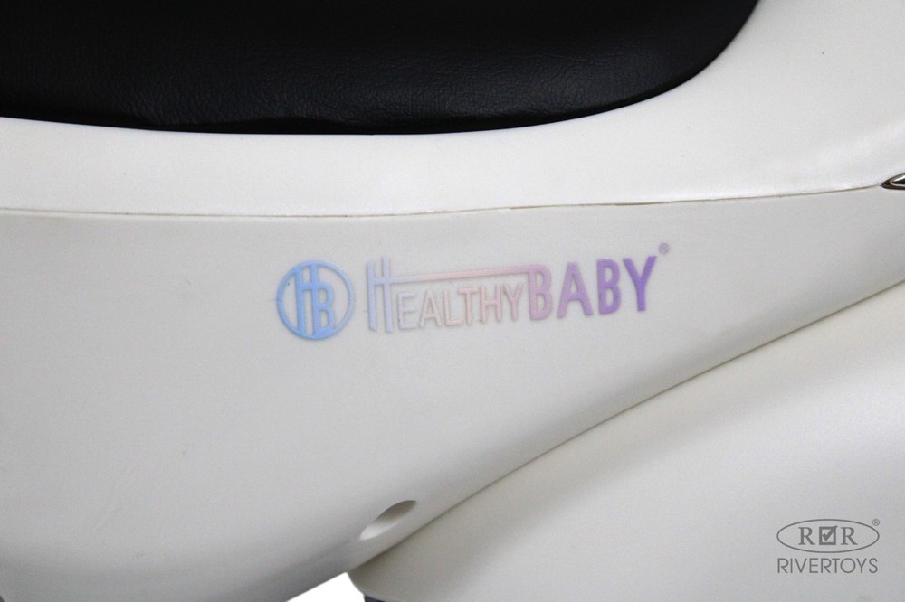 Детский беговел RiverToys (HB-222) (белый)