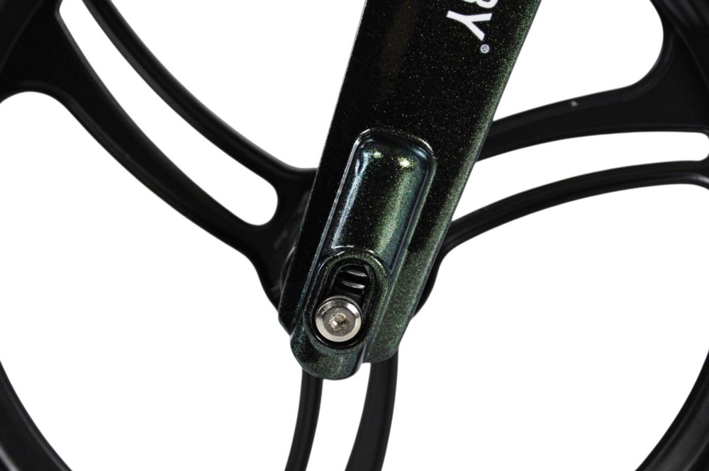 Детский беговел RiverToys (HB-555-14) (темно-зеленый)