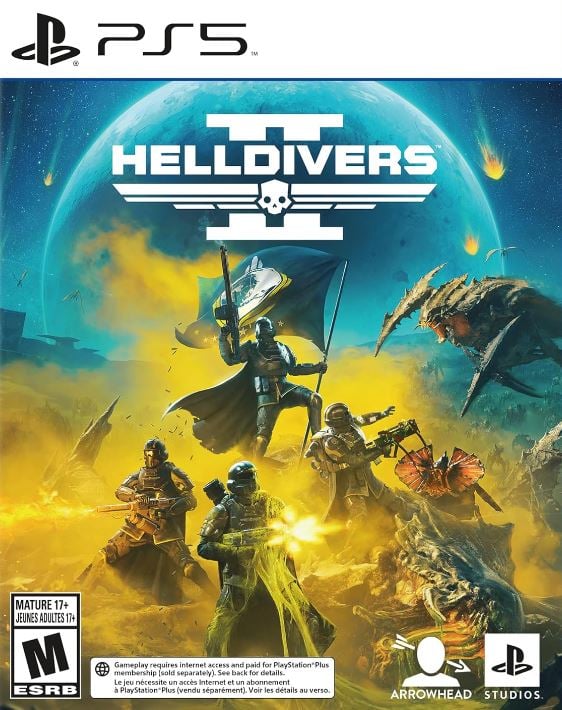 Игра Helldivers 2 (PS5, русские субтитры) Б/У