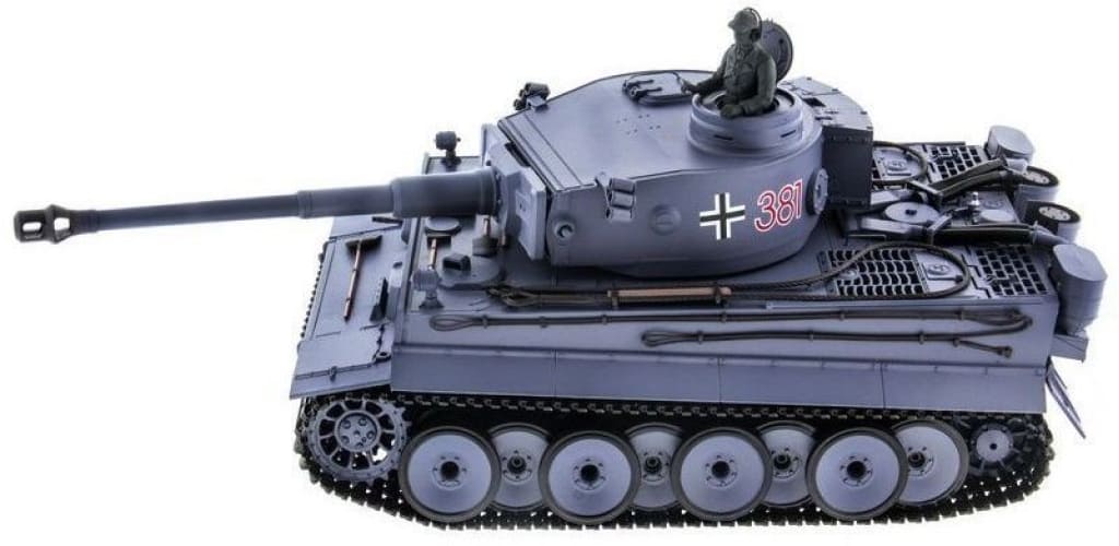 Радиоуправляемый танк Heng Long Tiger I Upgrade V7.0  2.4G 1/16 RTR, HL3818-1U7.0