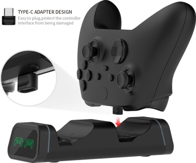 Зарядная станция DOBE для 2-х геймпадов Xbox (TYX-0625)