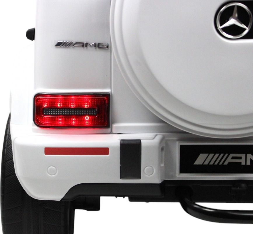Детский электромобиль RiverToys Mercedes-Benz G63 4WD (Mercedes-AMG-G63-4WD-K999KK-WHITE) белый