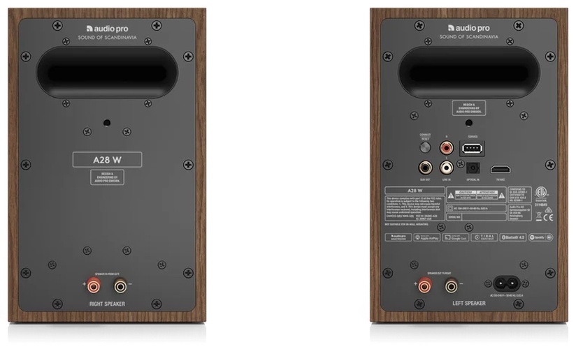 Акустическая система AUDIO PRO A28 W, Орех