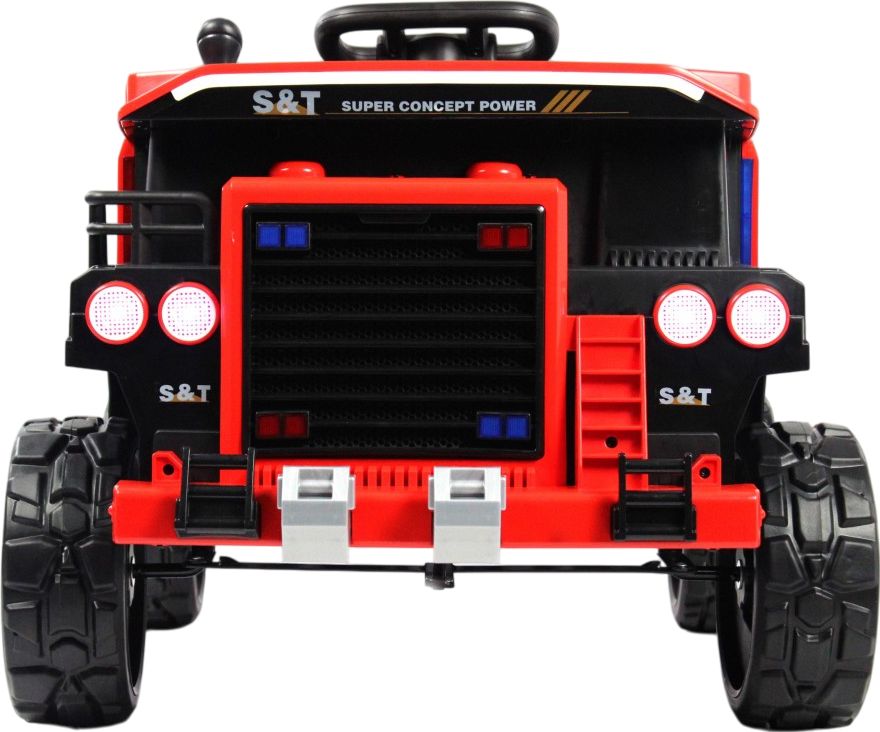 Детский электромобиль RiverToys K555PX красный