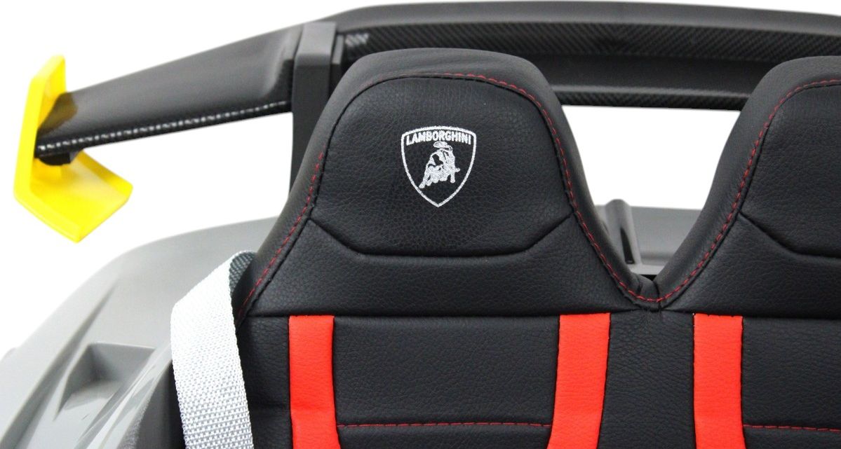 Детский электромобиль RiverToys Lamborghini Huracán STO (E888EE-GRAY) серый