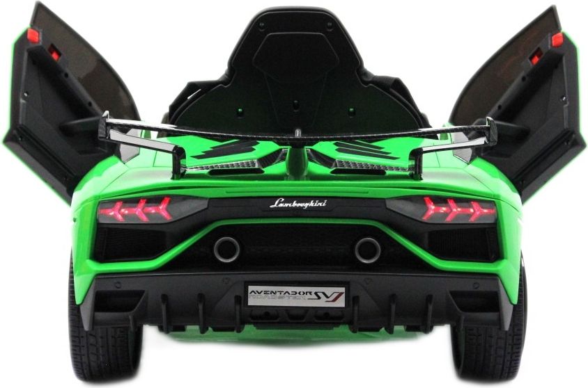 Детский электромобиль RiverToys Lamborghini Aventador SVJ (A333MP) зеленый