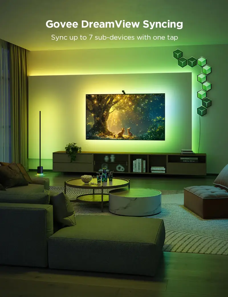 Подсветка для телевизора GOVEE Envisual 3S Smart 55-65" TV LED Backlight Wi-Fi