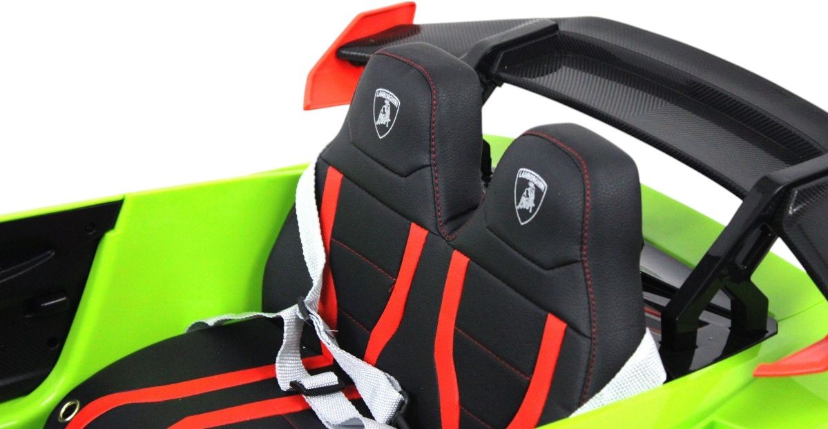 Детский электромобиль RiverToys Lamborghini Huracán STO (E888EE-GREEN) зеленый