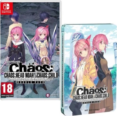 Игра Chaos;Head Noah / Chaos;Child Double Pack - Steelbook Launch Edition (Nintendo Switch)