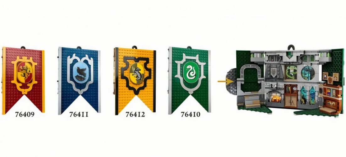 (EU) Конструктор LEGO Harry Potter Знамя факультета Слизерин (76410)