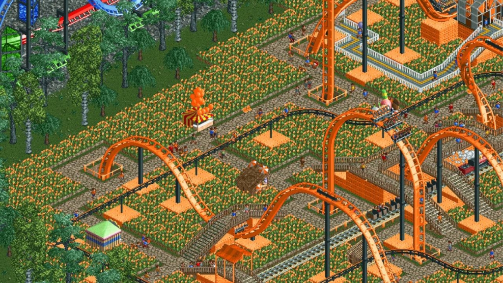 Обзор RollerCoaster Tycoon Classic