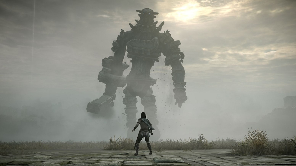 Shadow of the Colossus колосс бой