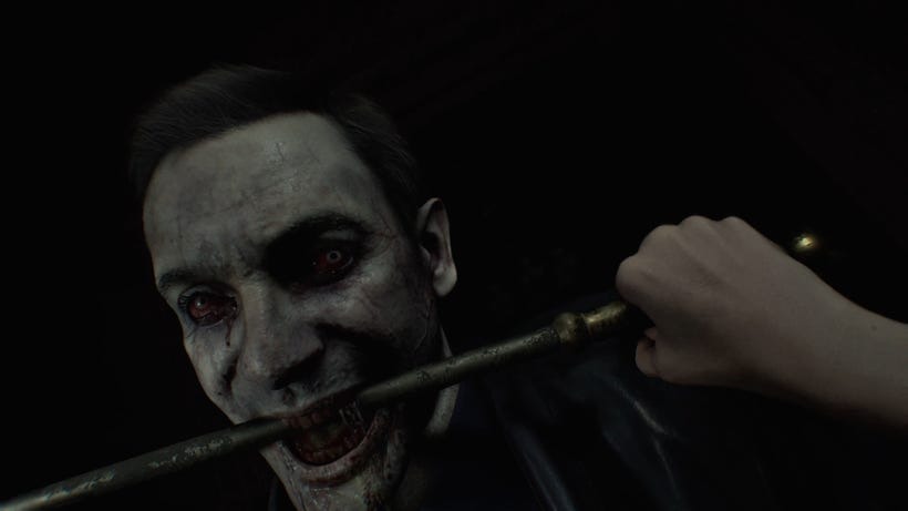 Resident Evil Requiem бой с монстрами