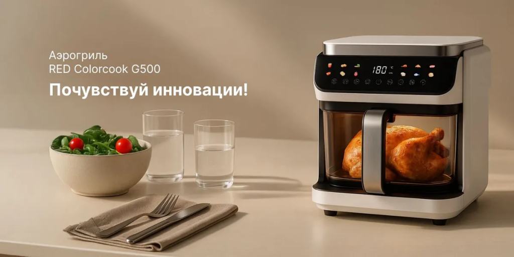 Аэрогриль RED ColorCook G500W Белый 1