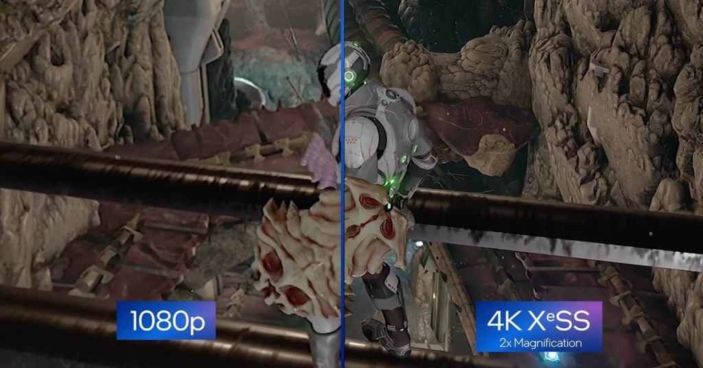 Сравнение XeSS с нативным разрешением