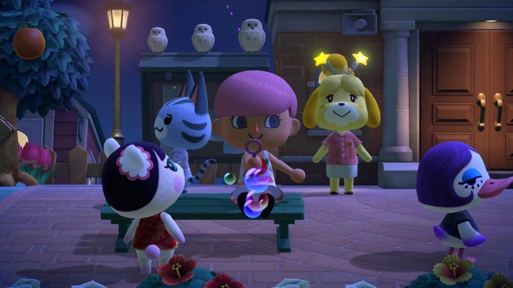 animal crossing персонаж на острове уютная атмосфера