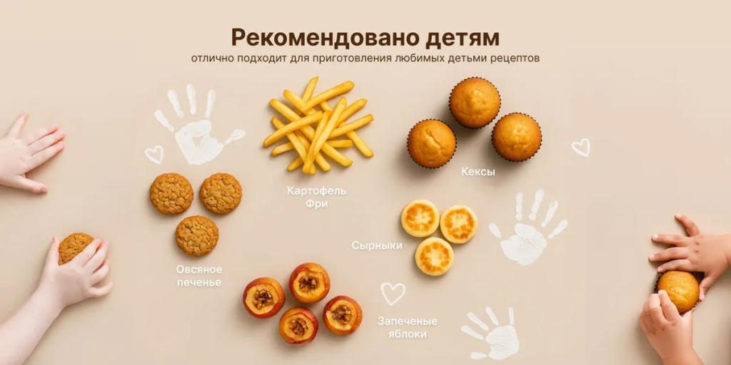 Аэрогриль RED ColorCook G500W Белый 7