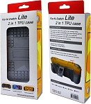 Защитный чехол MIMD (жёлтый) + подставка для Nintendo Switch Lite