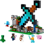 (EU) Конструктор LEGO Minecraft Меч и монстры (21244)