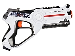 Игровой набор лазертаг пистолет и мишень на батарейках (белый), Wineya W7001U-White