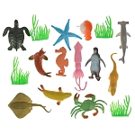 Игрушка пластизоль водные обитатели 2" асс. 12 шт, пак с хэд ИГРАЕМ ВМЕСТЕ в кор.3*120наб 832A