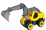 Радиоуправляемый экскаватор Double Eagle E751-003, разборный с отверткой