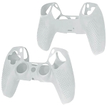 Силиконовый чехол для геймпада Sony DualSense PS5 Silicon Case for Controller White IV-P5227 OIVO