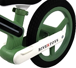 Детский беговел RiverToys (HB-003) (зеленый)