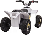 Детский электроквадроцикл RiverToys H001HH белый