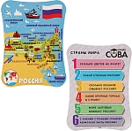 (EU) Настольная игра Bondibon Игра-викторина Умная Сова «Страны мира»