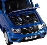 Машина АВТОПАНОРАМА УАЗ PATRIOT (темно-синий) (JB1251416)