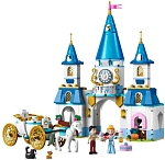 (EU) Конструктор LEGO Disney Конструктор Замок Золушки и конная карета (43275)