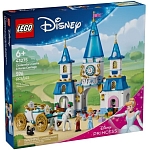 (EU) Конструктор LEGO Disney Конструктор Замок Золушки и конная карета (43275)