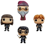 (EU) Фигурка Funko POP! Harry Potter: Harry Potter, Hermione Granger, Ron Weasley, Albus Dumbledore (69113)